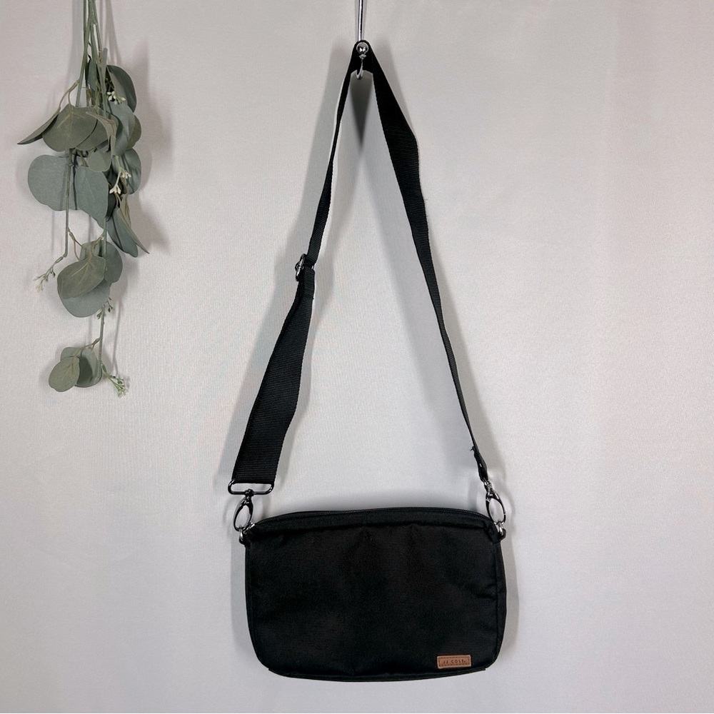 JJ Cole | Black Crossbody Purse Bag Adjustable Strap Women’s